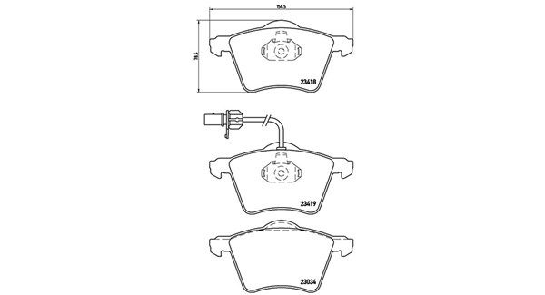 MAGNETI MARELLI Комплект тормозных колодок, дисковый тормоз 363700485062